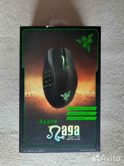 Razer naga 2014 Игровая мышка + держатель провода