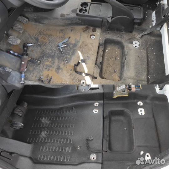 Химчистка салона автомобиля с разбором