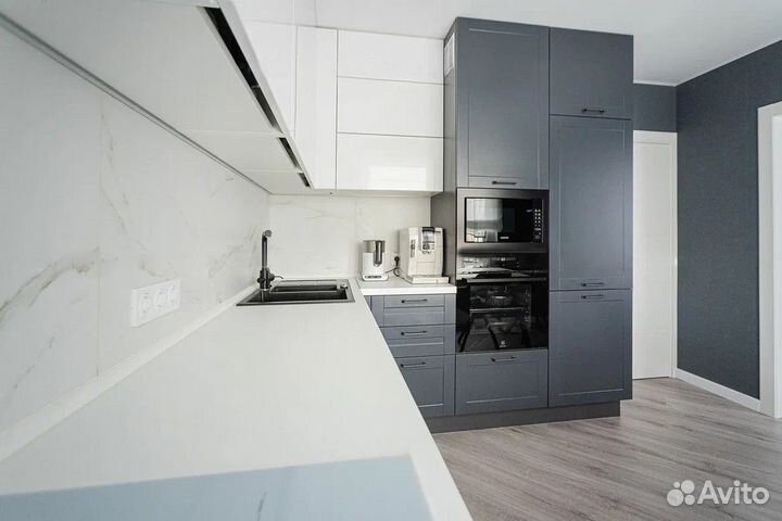 Цена за всю кухню. Серый лофт CN:045425