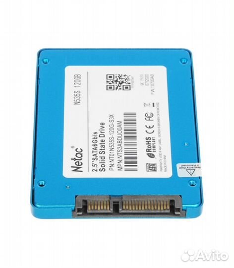 480 гб SSD накопитель Netac N535S (NT01N535S-480G