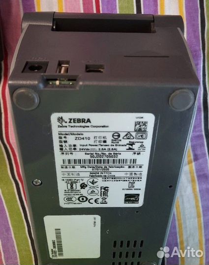 Принтер Zebra ZD410 ZD 410 Зебра Этикеток Этикетки