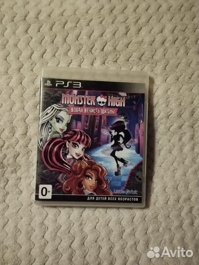 Игры на ps3 пс3 monster high редкая игра очень