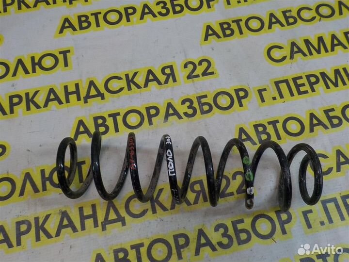 Пружина задняя Volkswagen Polo sedan 2010-2020