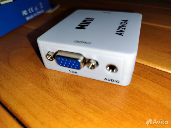 AV to VGA конвертер FullHD