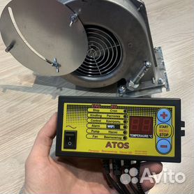 Автоматика для котла атос WiFi +Вентилятор VSK 120
