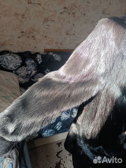 Шуба нутрия не стриженая