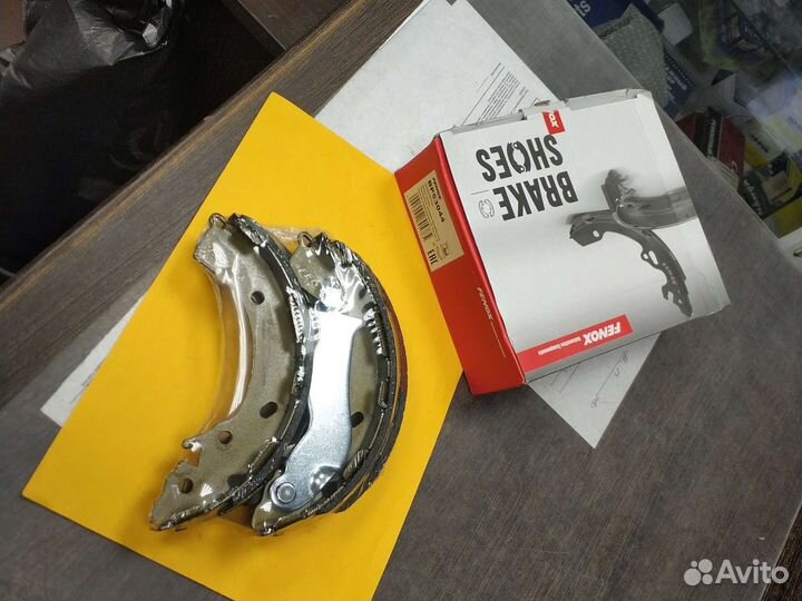 Колодки стояночного тормоза Solaris Rio c 2011г