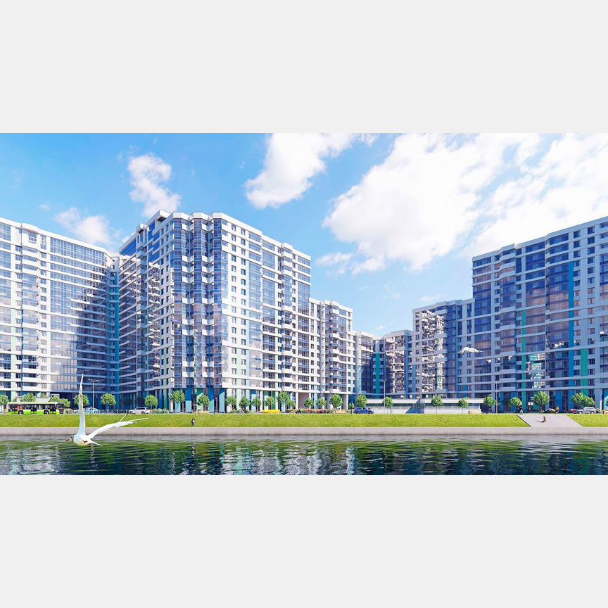 1-к. квартира, 51 м², 14/20 эт.