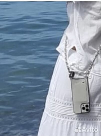 Чехол под кожу с карманом на iPhone 13 pro max