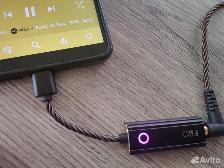USB цап усилитель для наушников fiio KA1 MQA