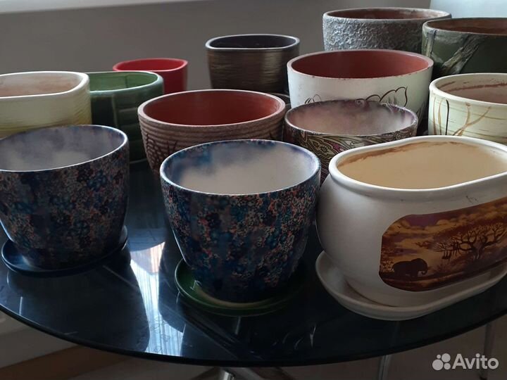 Горшки керамические для цветов