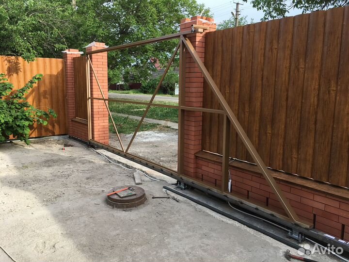 Сварные ворота