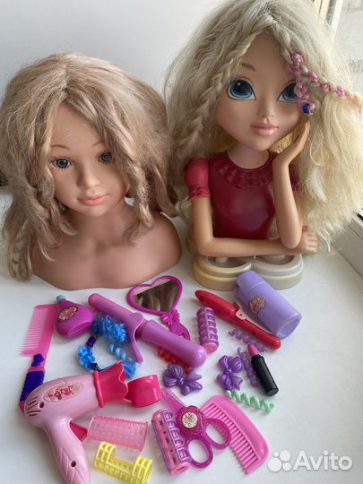 Голова-манекен куклы для причесок