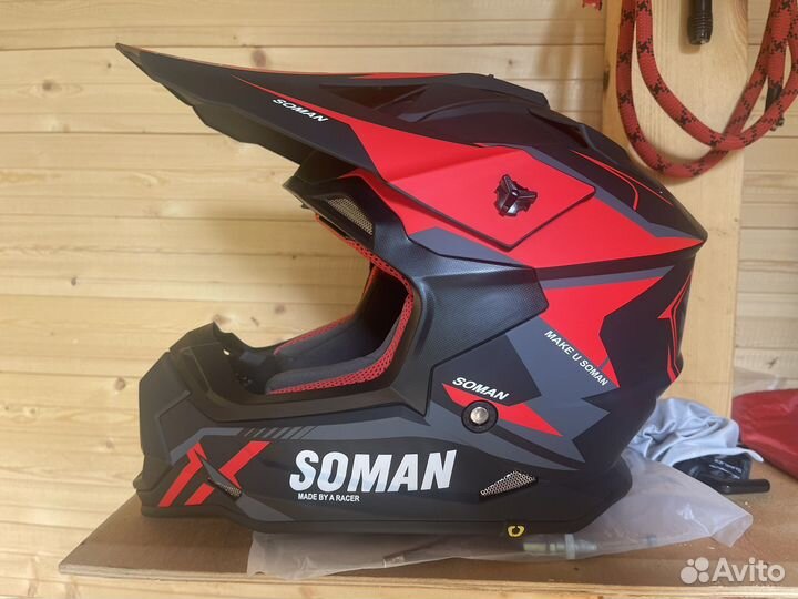 Мотошлем кроссовый, Новый
