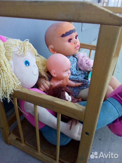 Кроватка для кукол