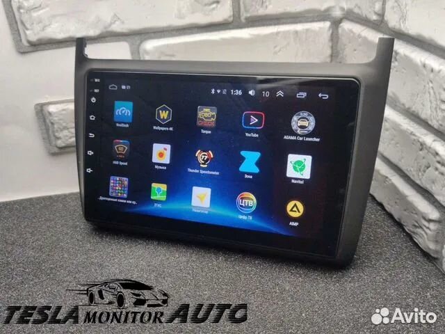 Магнитола на Volkswagen Polo 9 дюмов android 10