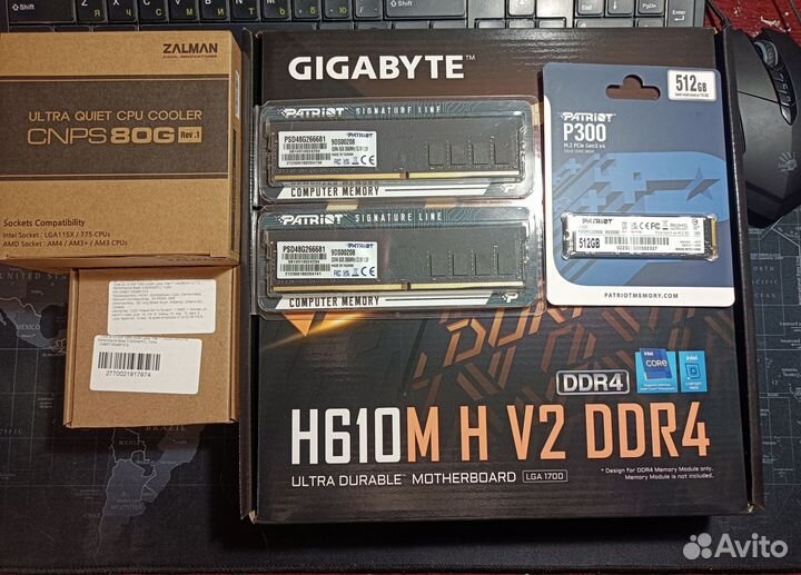 Игровой компьютер Intel Core i3 12100f