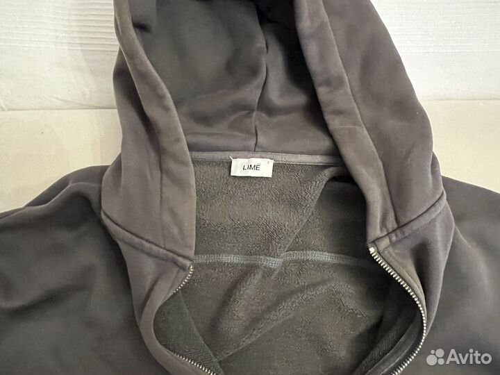 Зип Худи Lime мужская