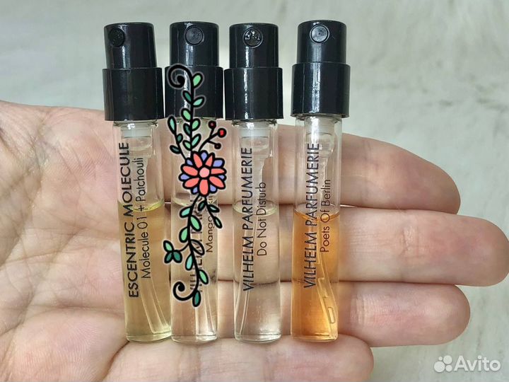 Духи escentric molecules Vilhelm Parfum пробники