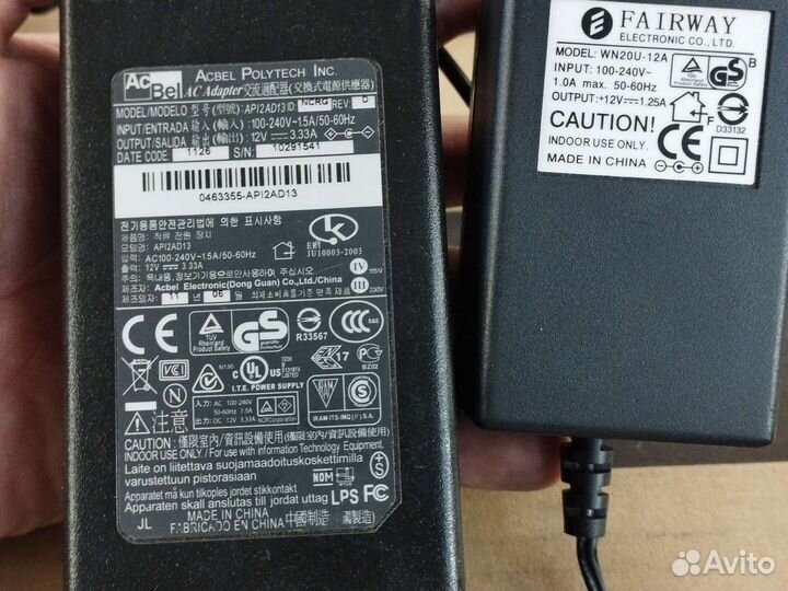 Блок питания 12v от 1 до 5А