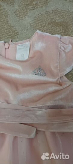 Платье для девочки 92