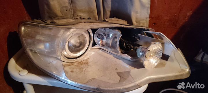 Запчасти, фары, для volkswagen touareg