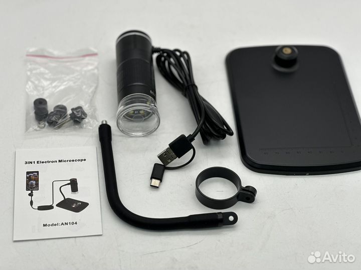 Цифровой микроскоп 3 в 1, 50x-1000x