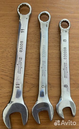 Набор комбинированных ключей Ombra