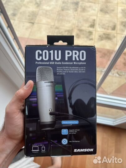 Студийный микрофон Samson C01U Pro