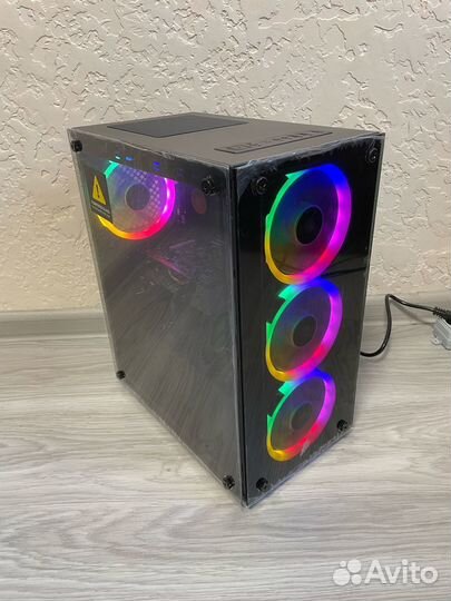 Игровой компьютер Intel Core i3-12100F+RX 6500 XT