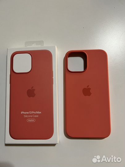 Чехол на iPhone 13 pro max magsafe pink pomelo