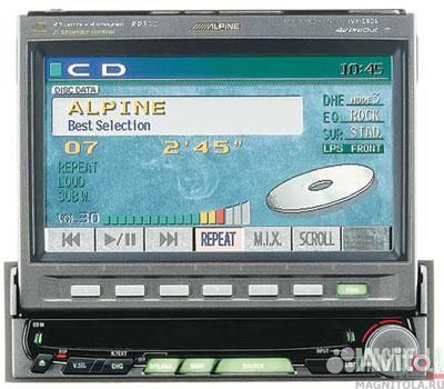 Мультимедийный центр Alpine IVX-C806 + DVD MP3