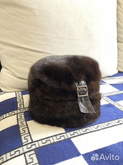 Шапка норковая женская
