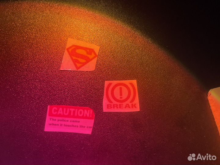 Набор самодельных наклеек