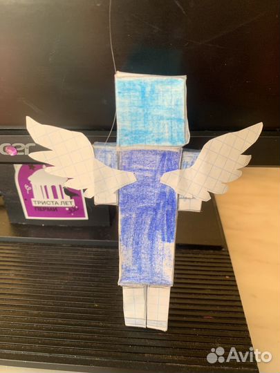 Фигурки персонажей из Майнкрафта