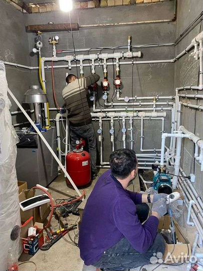 Сантехник крупные работы