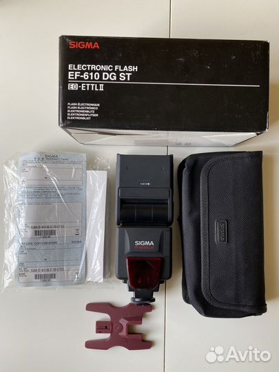 Вспышка Sigma EF-610 DG ST для Canon