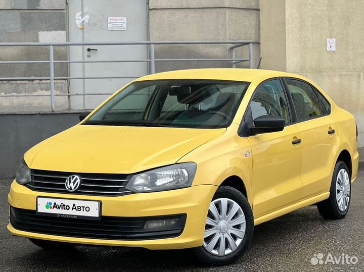 Volkswagen Polo 1.6 AT, 2018, 345 000 км