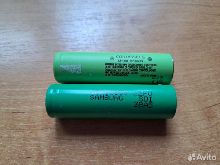 Аккумуляторы 18650