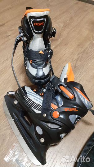 Коньки детские раздвижные 29 32