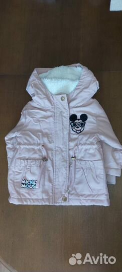 Куртка демисезонная для девочки 68 размер