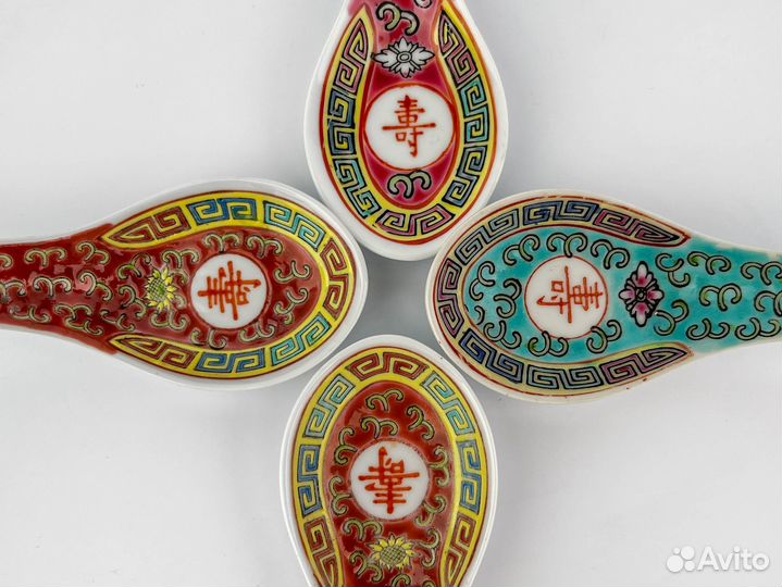 Ложки Shaozi. Китай, фарфор, 1950 гг