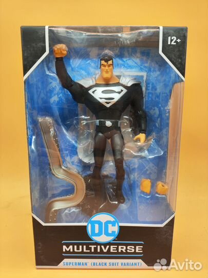 Фигурка Superman : black suit variant McFarlane