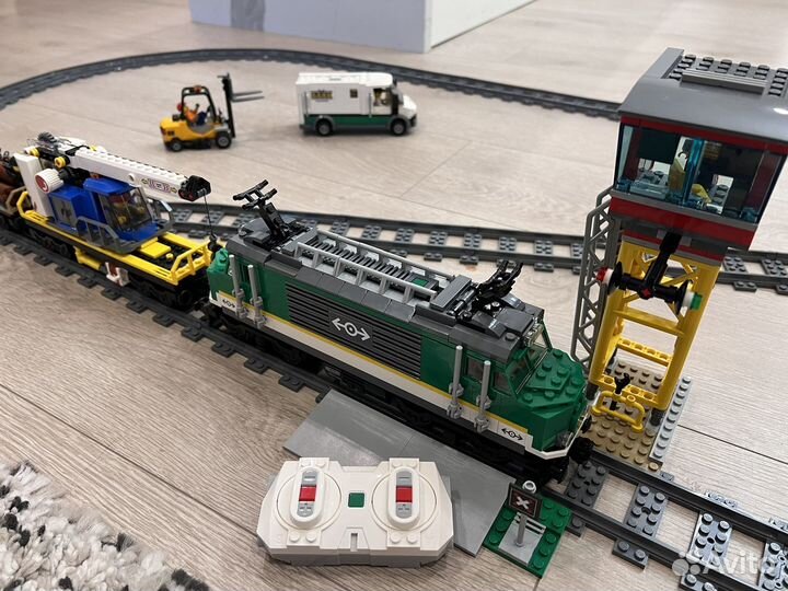 Lego City Trains 60198 Товарный поезд