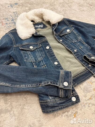 Джинсовая куртка укороченная Colins