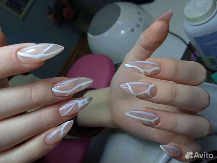 Маникюр гель-лак