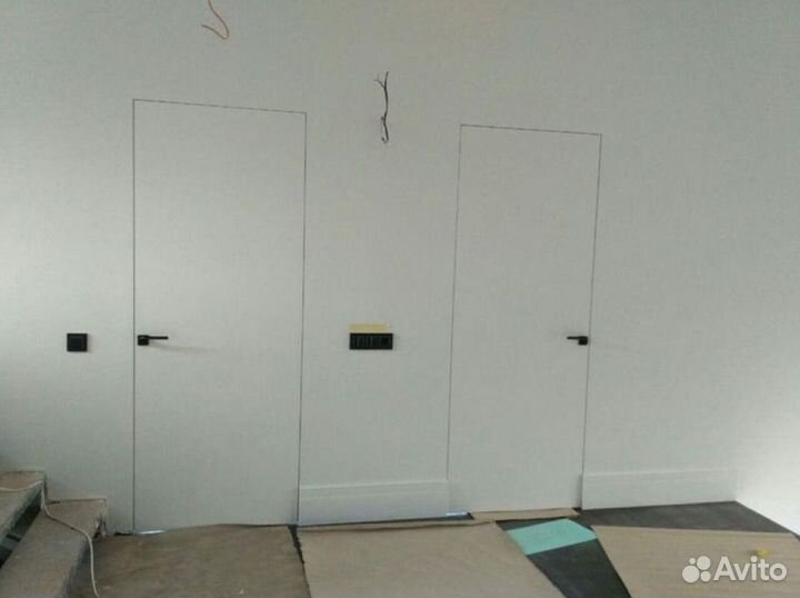 Двери скрытые межкомнатные под отделку