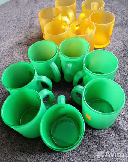 Кружка,чашка (цветное стекло)