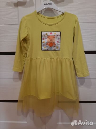 Платье для девочки 110