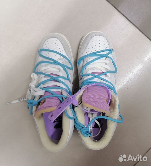 Кеды Nike Dunk Low Off-White